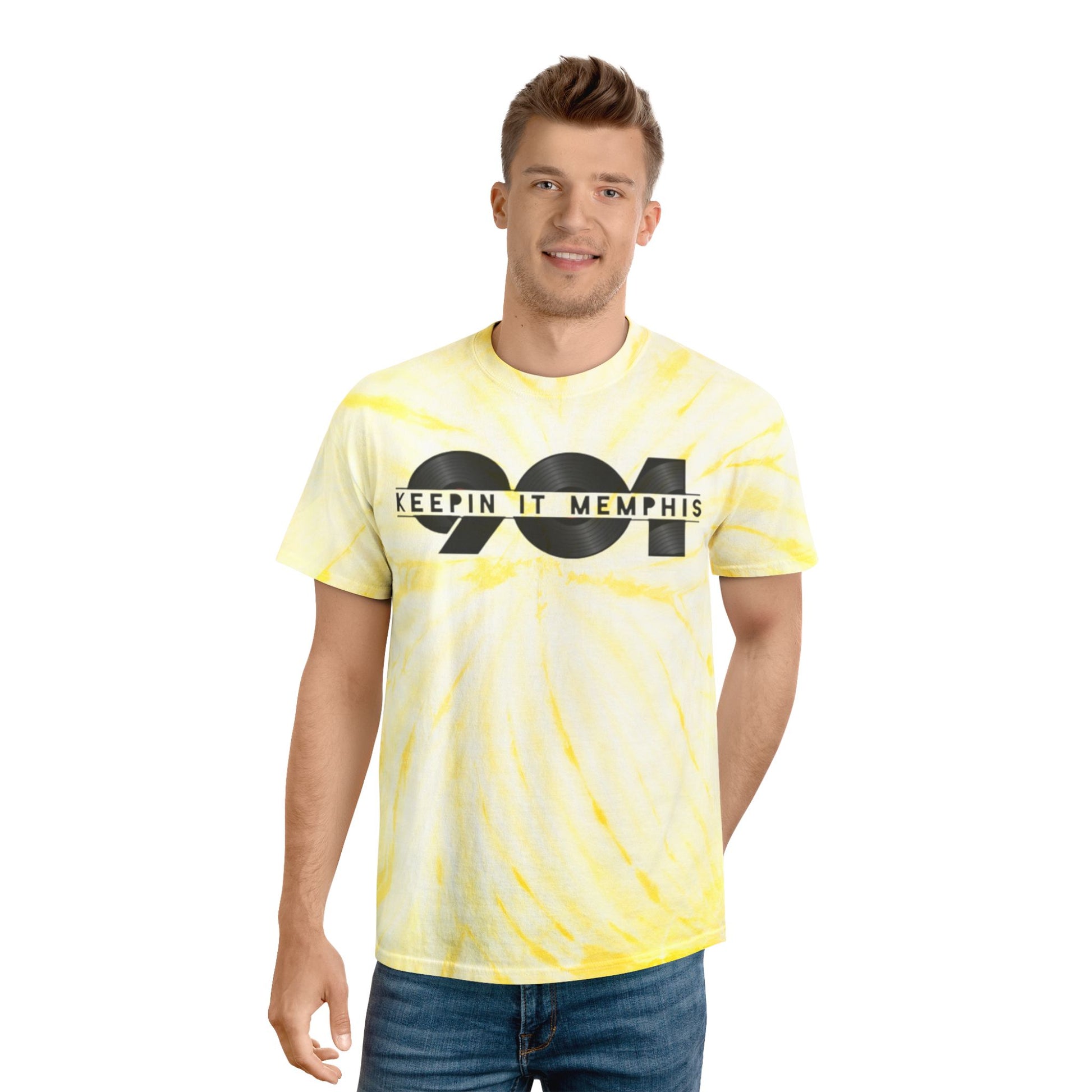 Keepin It Memphis Record Tie-Dye Tee