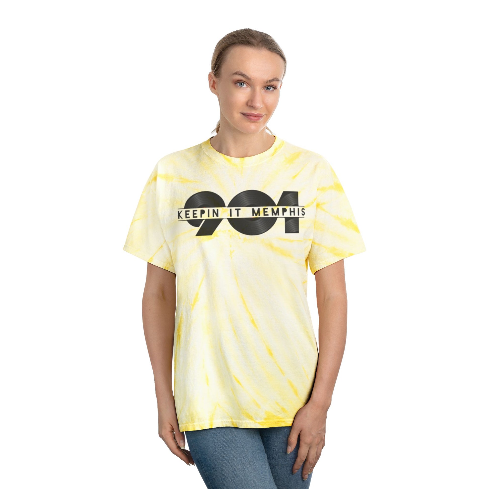 Keepin It Memphis Record Tie-Dye Tee