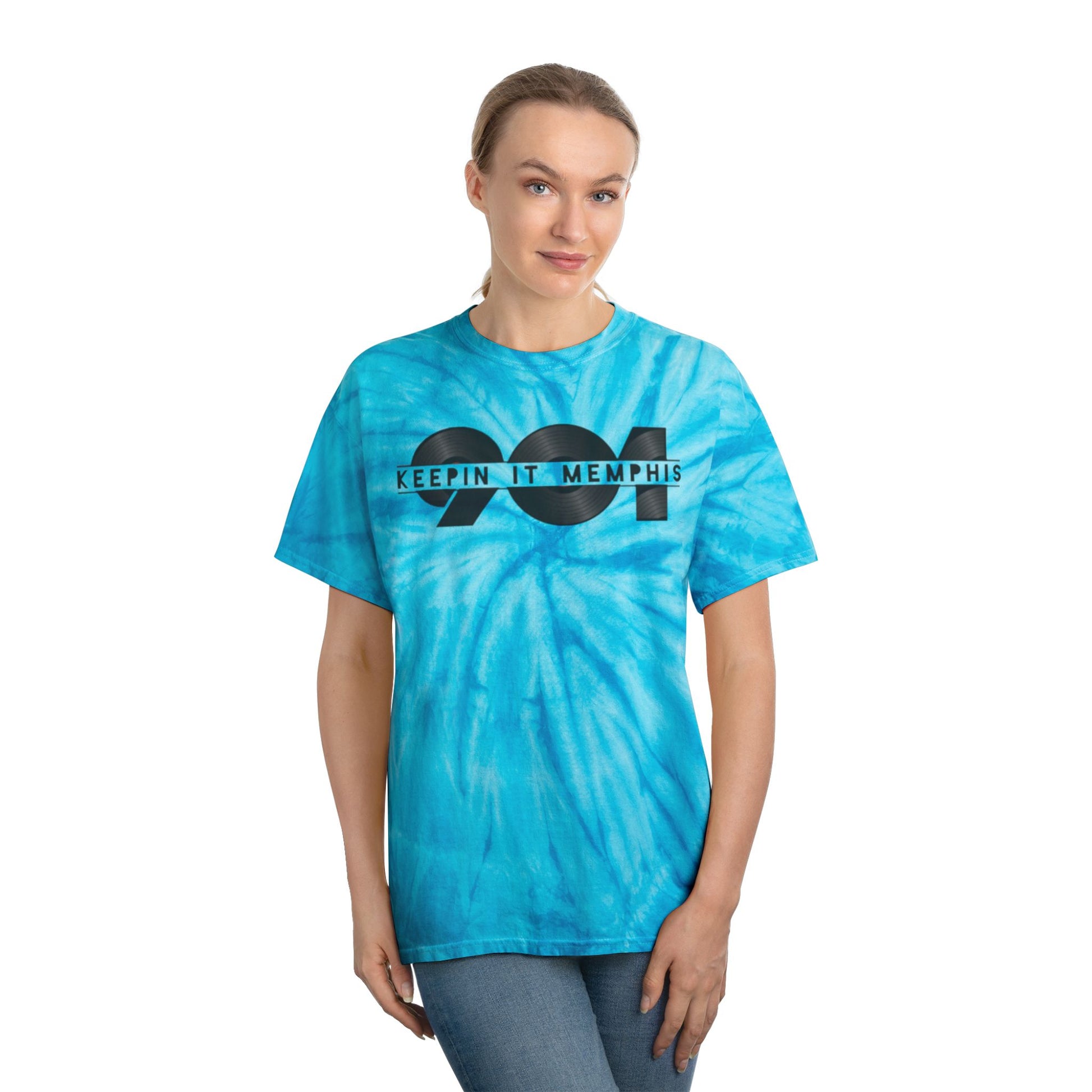Keepin It Memphis Record Tie-Dye Tee