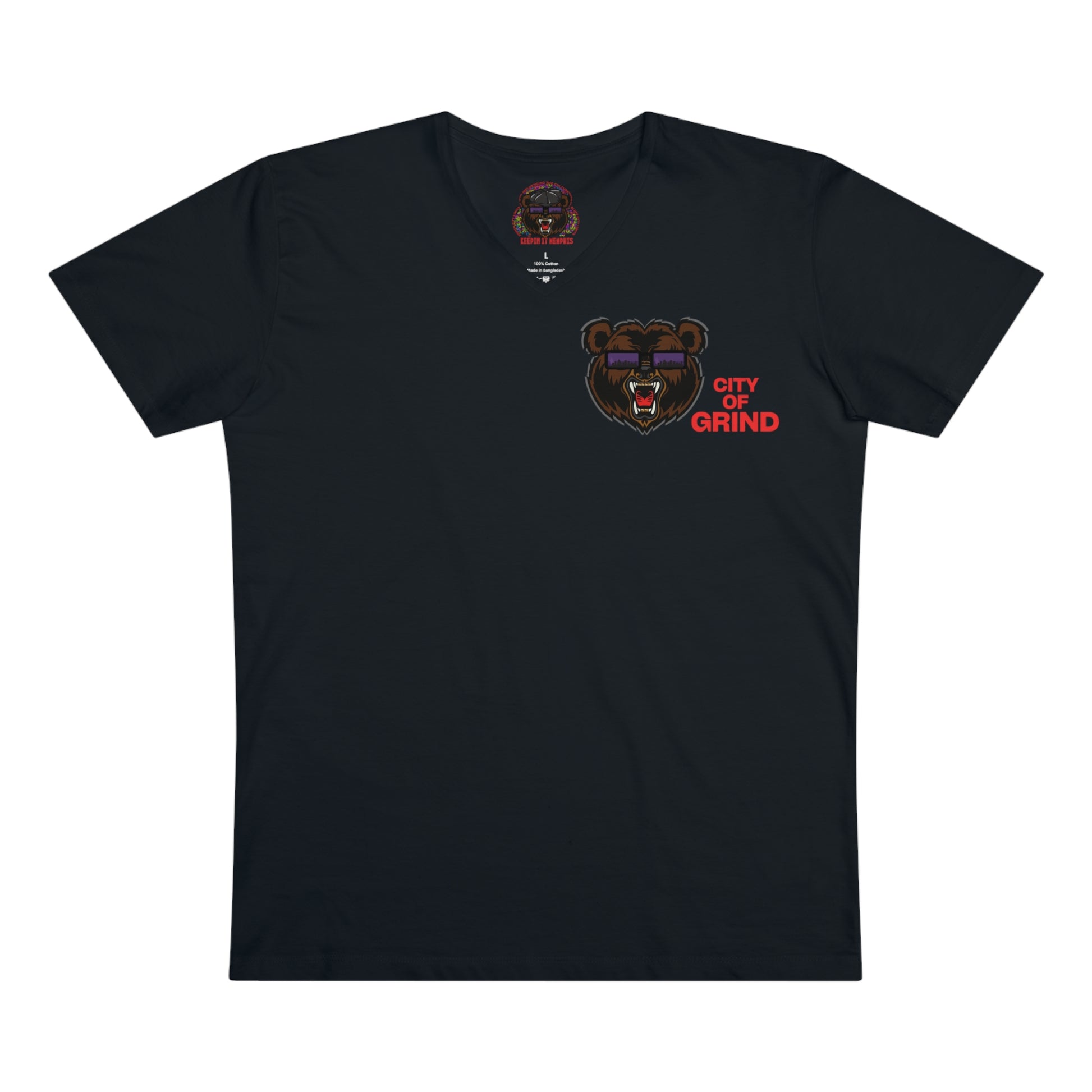 City Of Grind Men's V-Neck