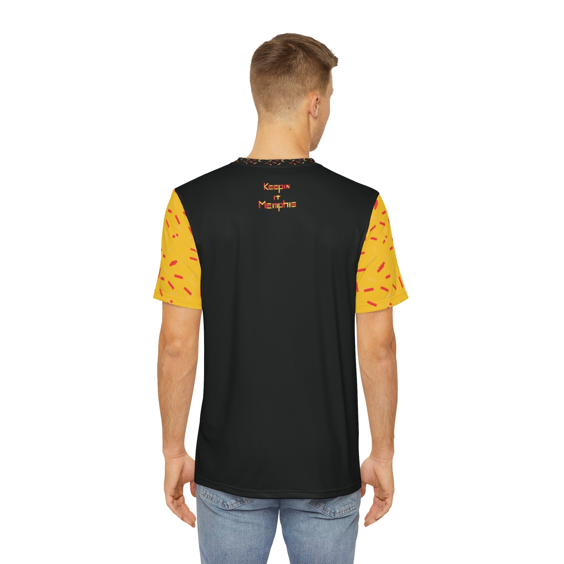 Fetti Keepin it Memphis Men's T-Shirt (Gold)