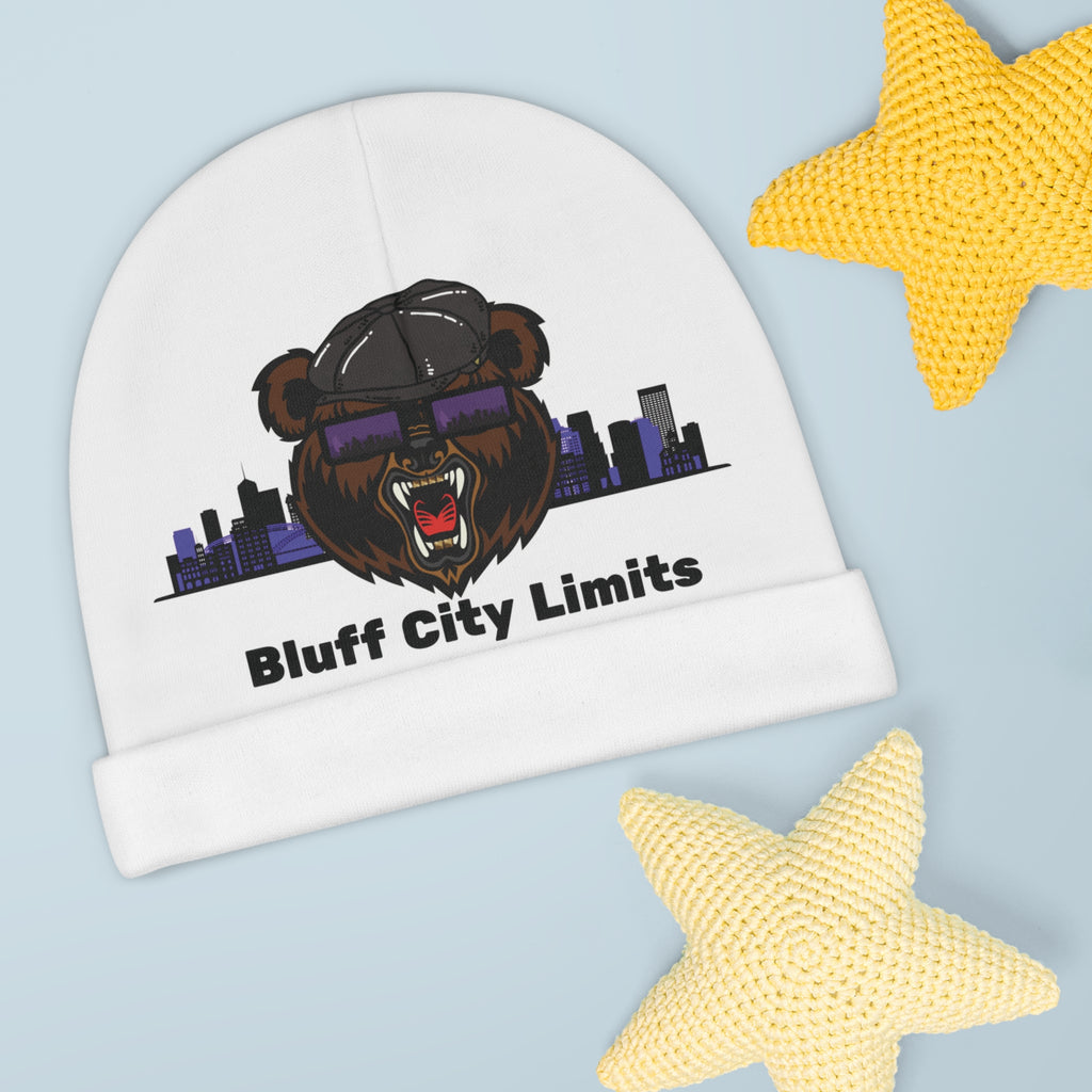 Bluff City Limits Baby Beanie (AOP)