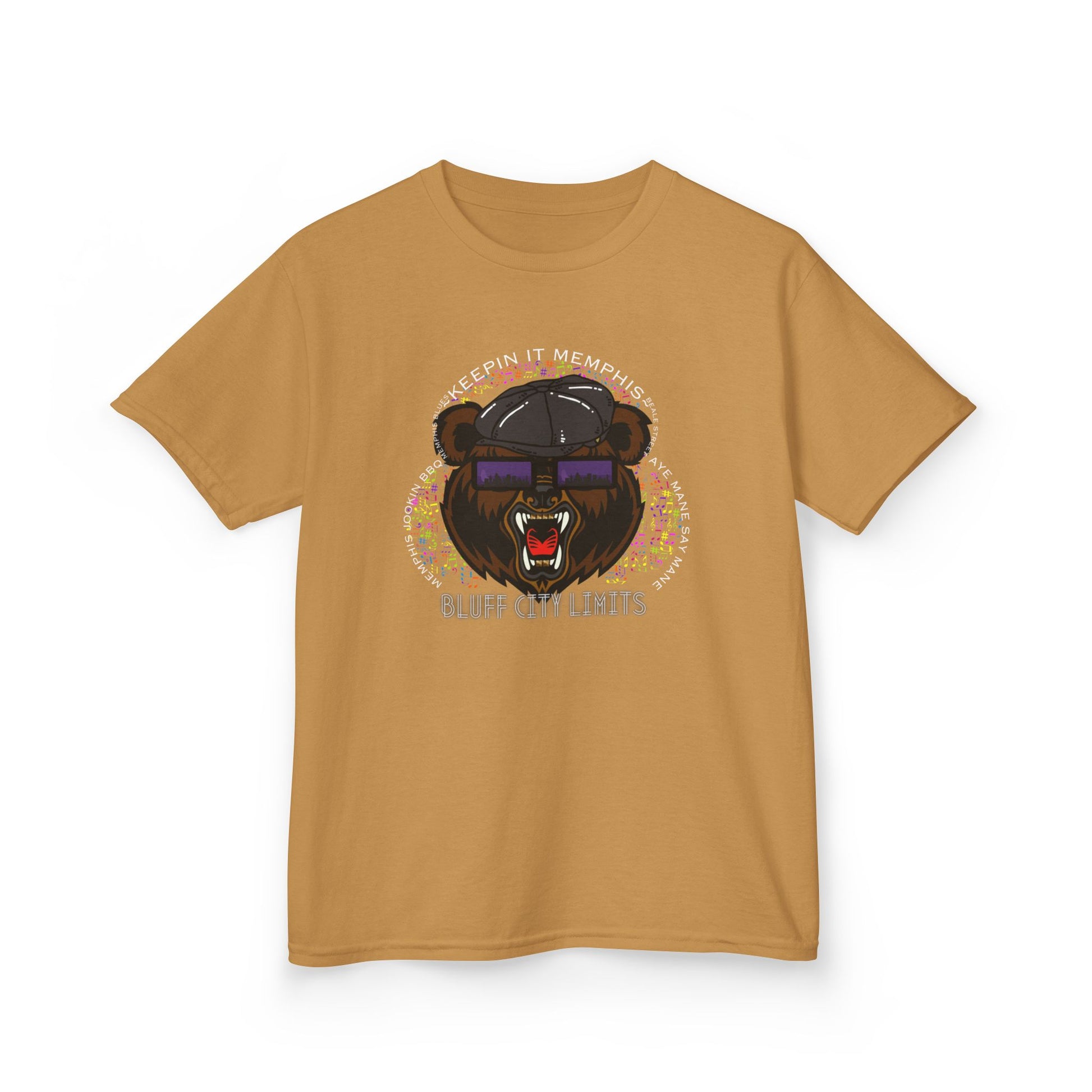 Keepin It Memphis Boys Grizzly Tee