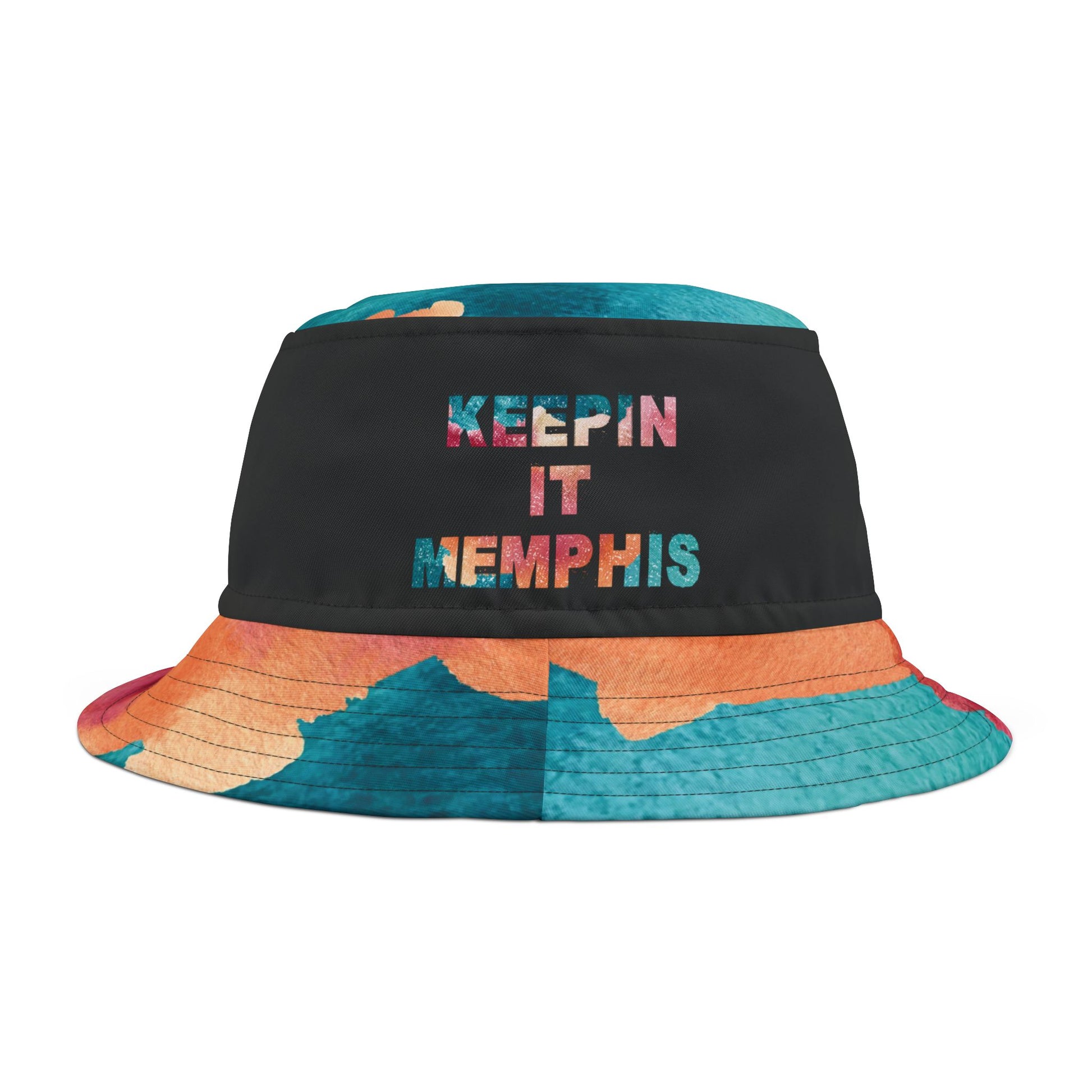 Ocean View Keepin It Memphis Bucket Hat