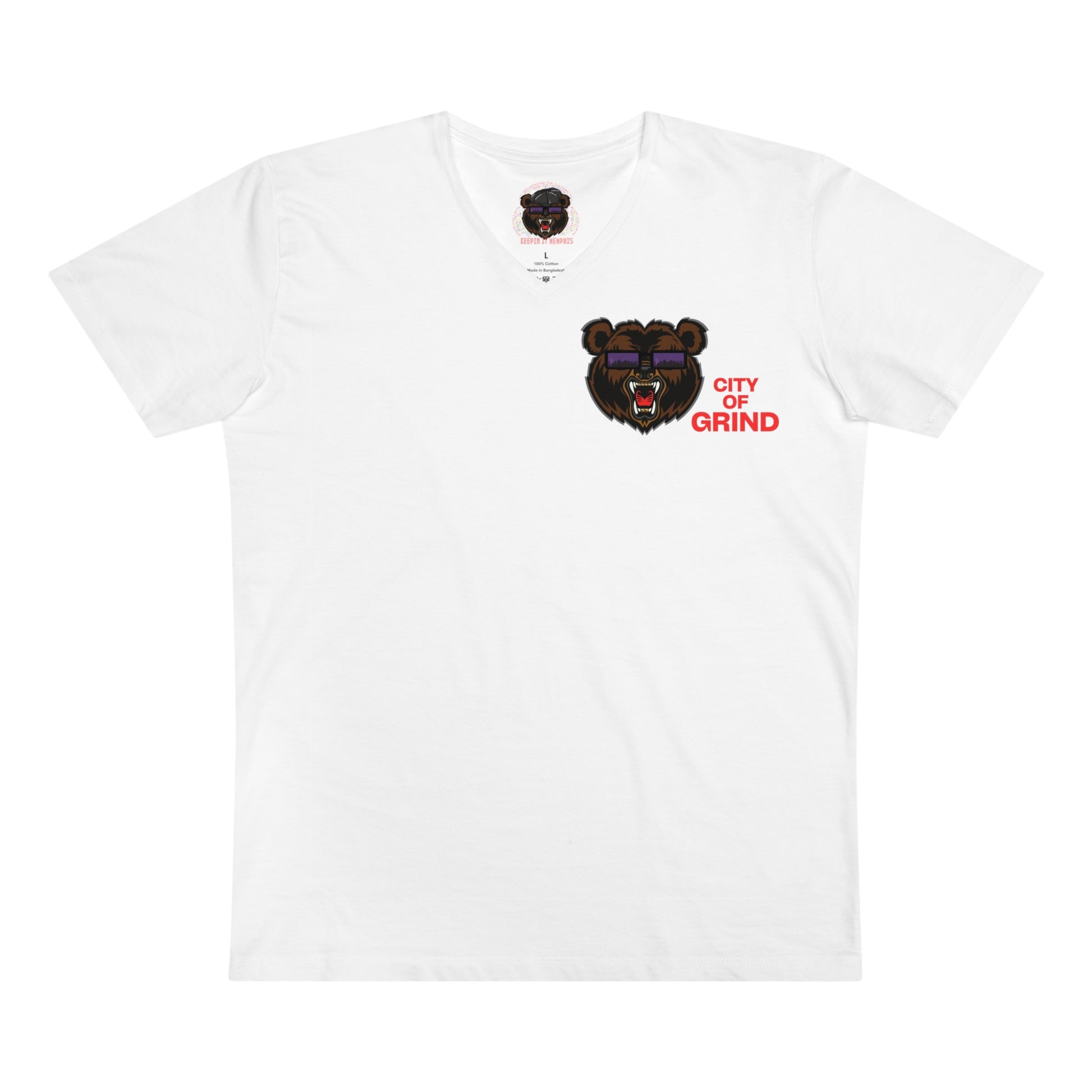 City Of Grind Men's V-Neck
