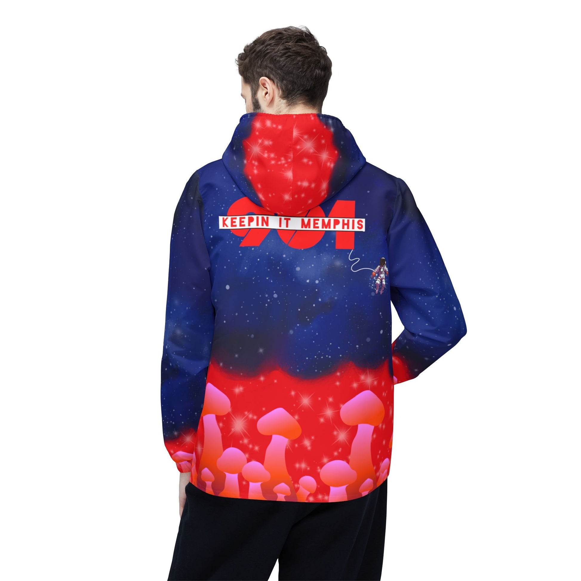 Psychedelic Space Windbreaker Jacket