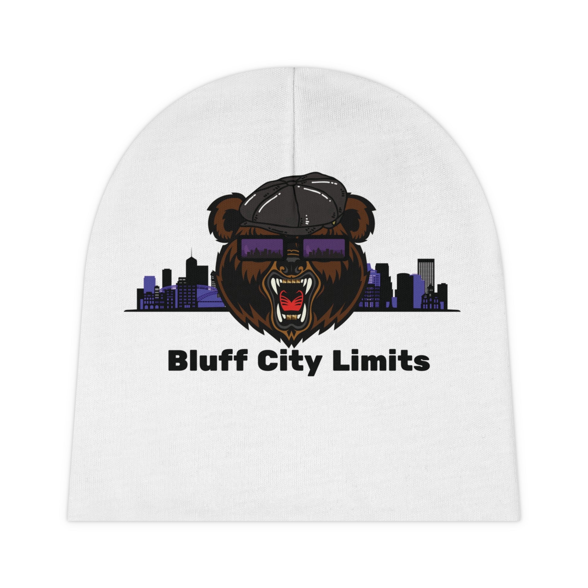 Bluff City Limits Baby Beanie (AOP)