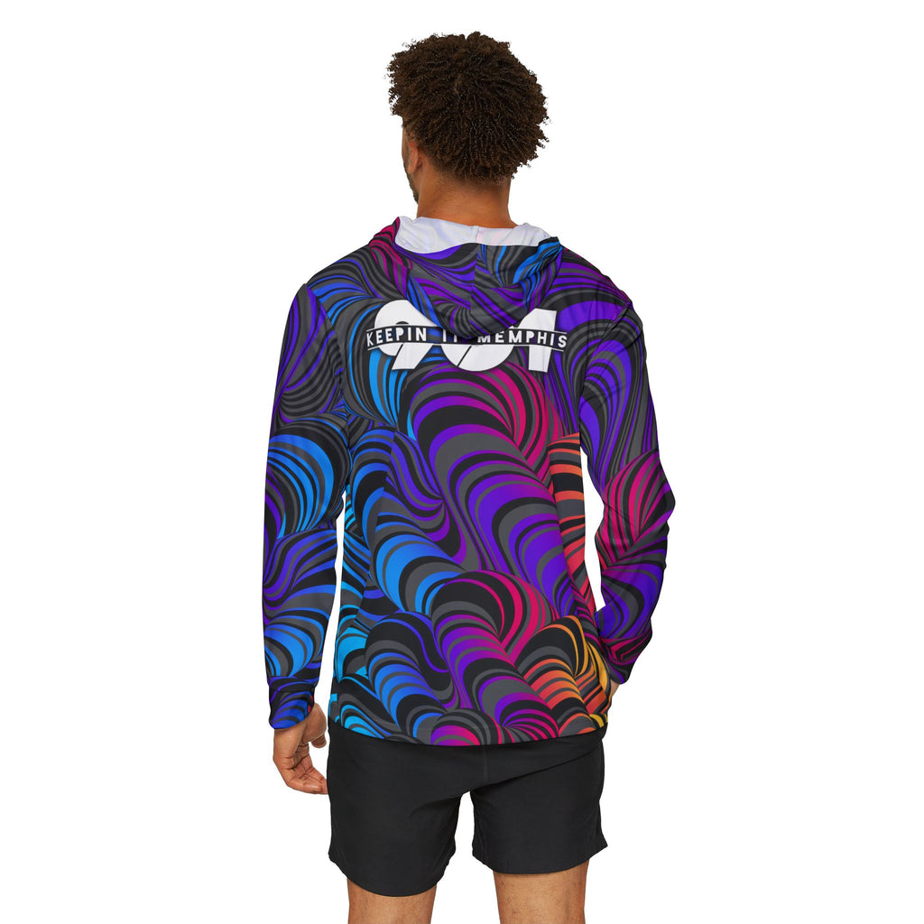 Psychedelic Wave Athletic Hoodie