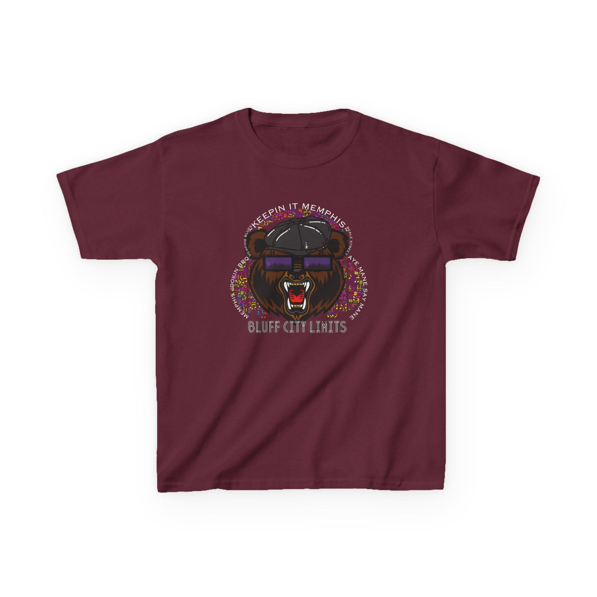 Keepin It Memphis Boys Grizzly Tee