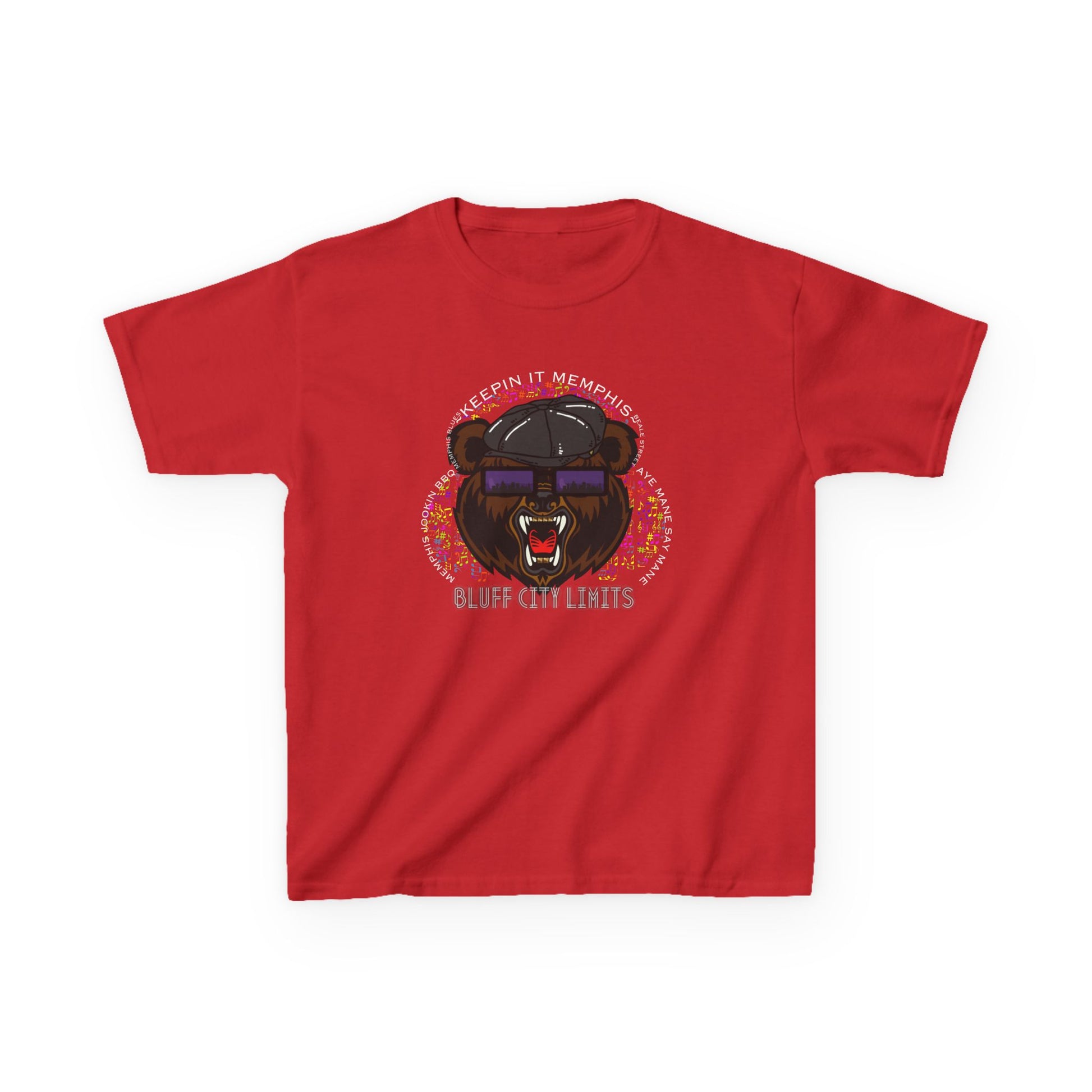 Keepin It Memphis Boys Grizzly Tee