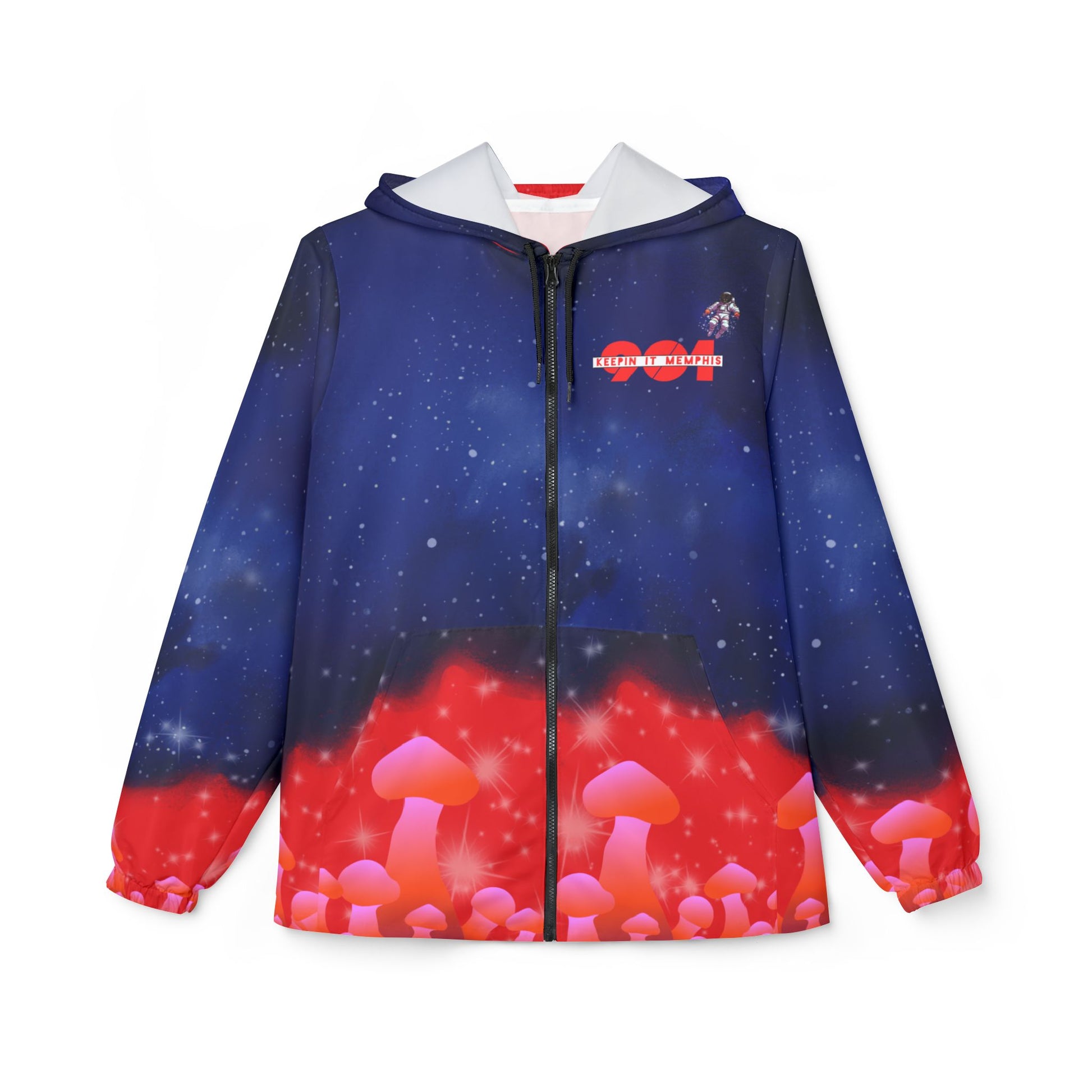 Psychedelic Space Windbreaker Jacket