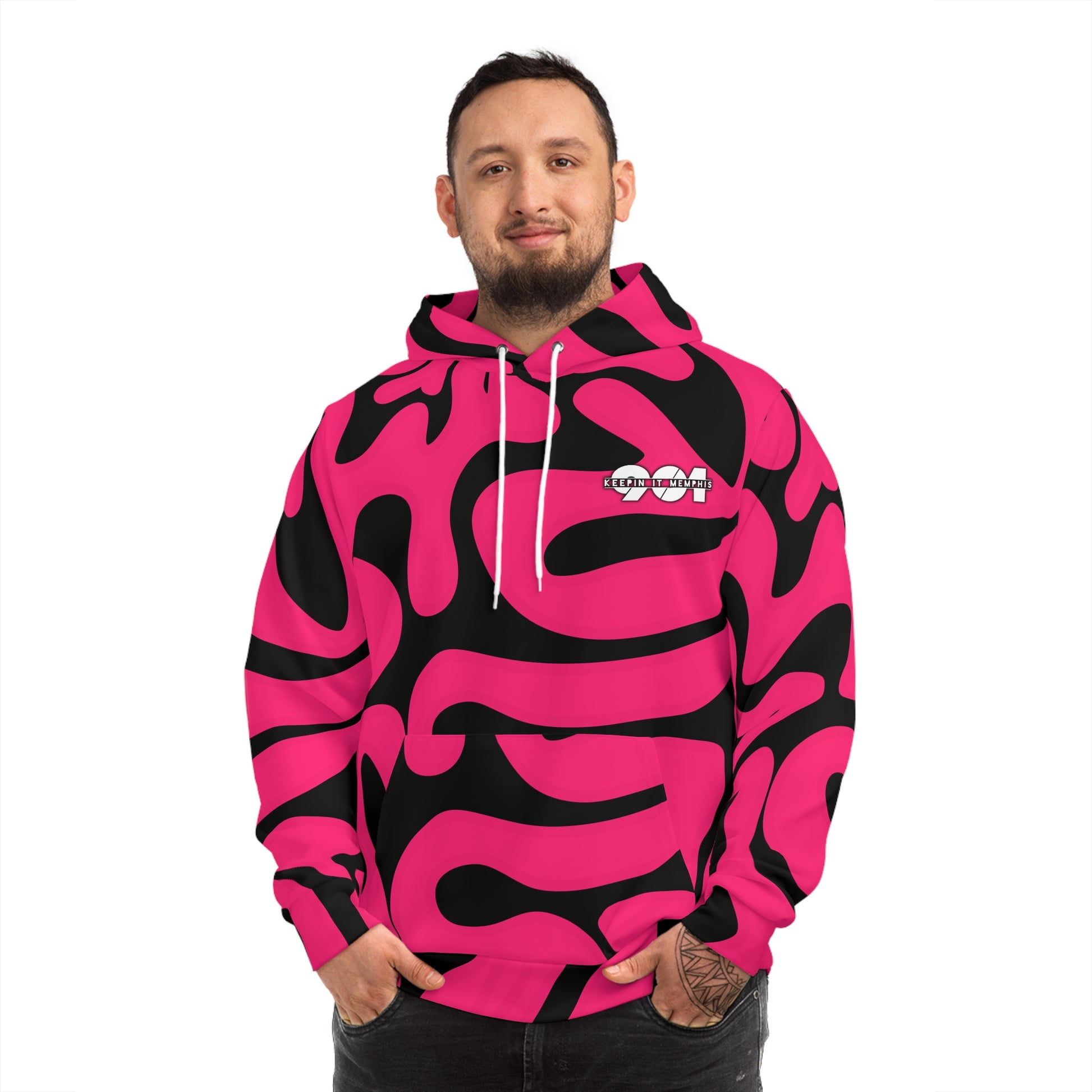 Psychedelic Pink Hoodie