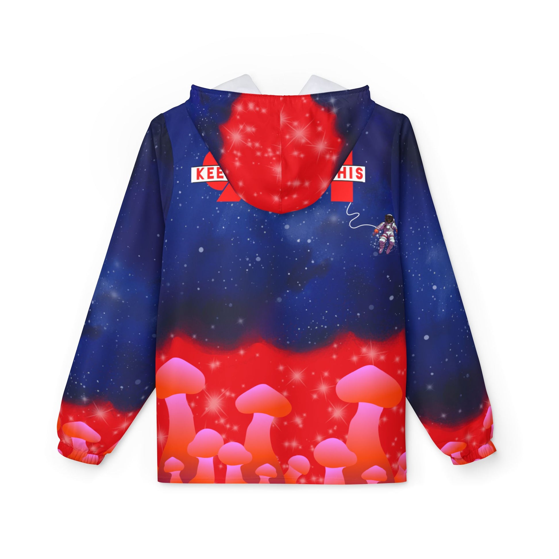 Psychedelic Space Windbreaker Jacket